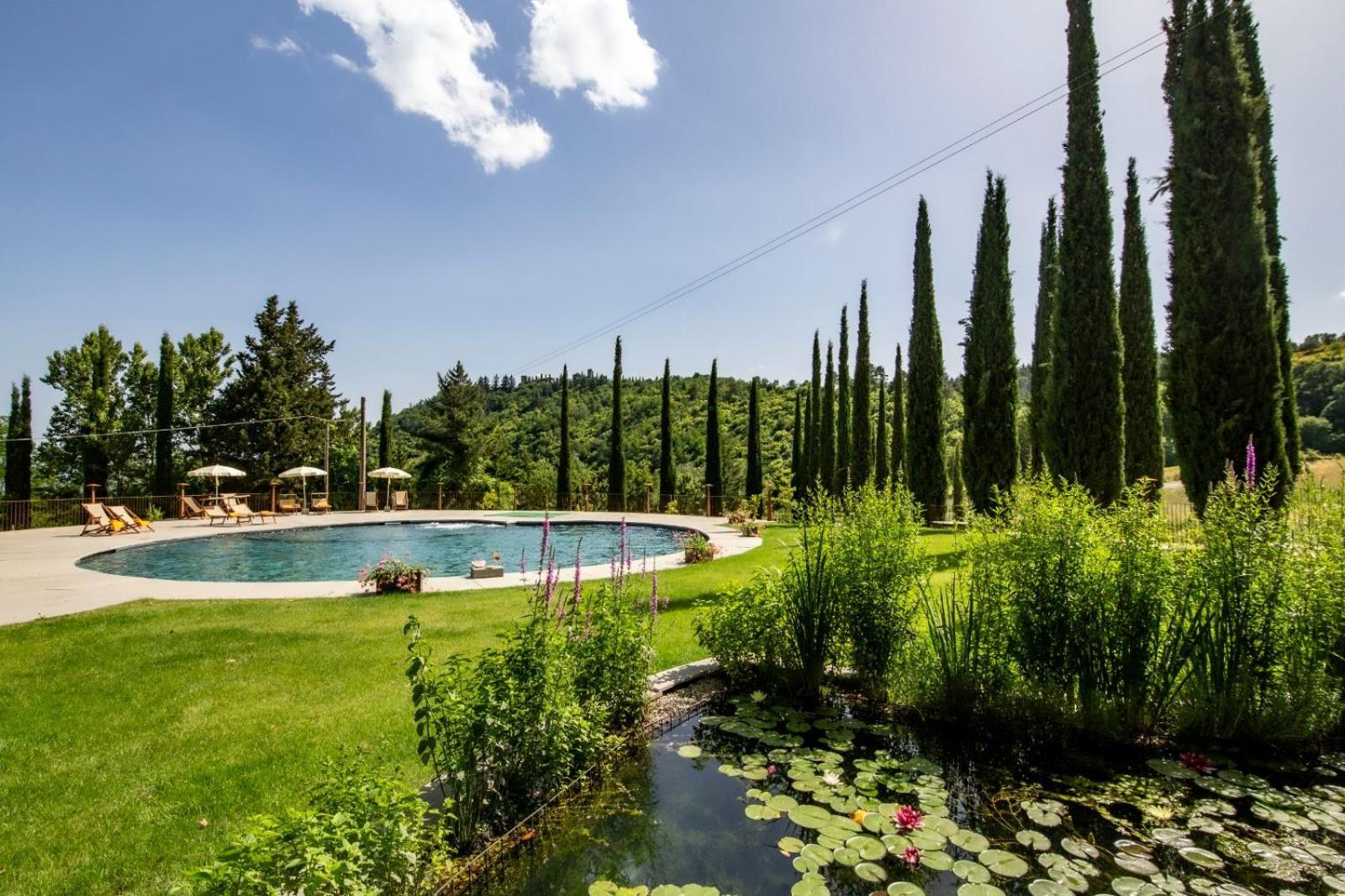 Villa Benfenati Tuscany 普拉托韦基奥 客房 照片